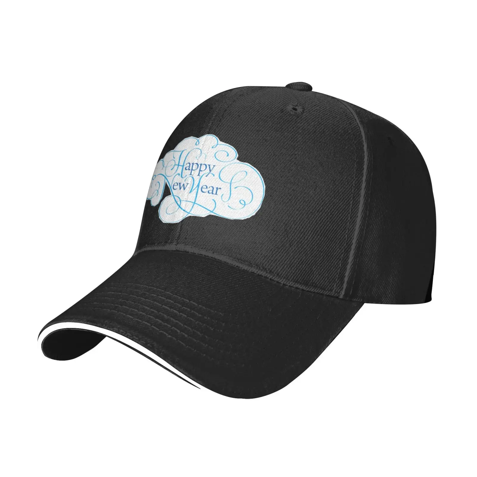 

Baseball Cap Happy New Year Adjustable Cotton or Polyester Lightweight Visor Unisex Print Four Seasons Casual