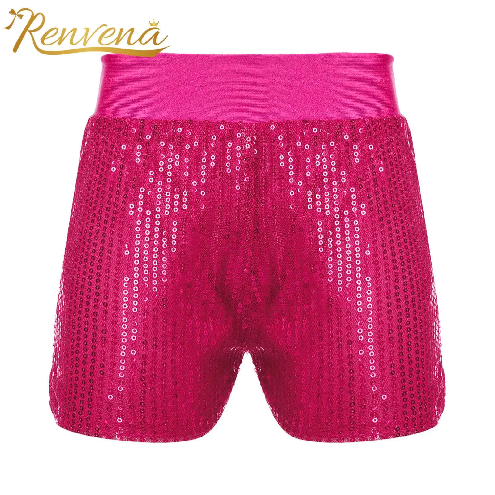 

Детские шорты для девочек, танцевальная одежда для джазовых танцев, шорты-боксеры со сверкающими блестками, детские костюмы для выступлений на день рождения, женское платье