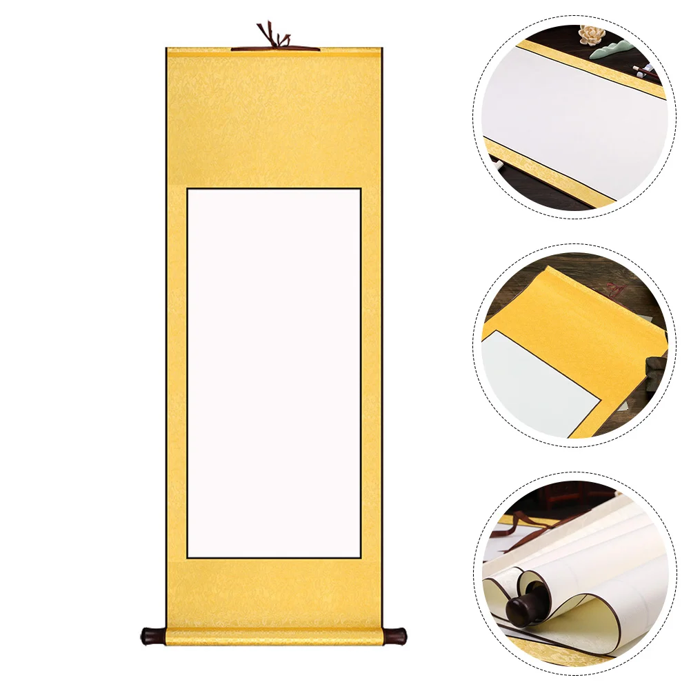 

Professional Xuan Paper Household Blank Scroll Multi-function Rice Paper Calligraphy Supply