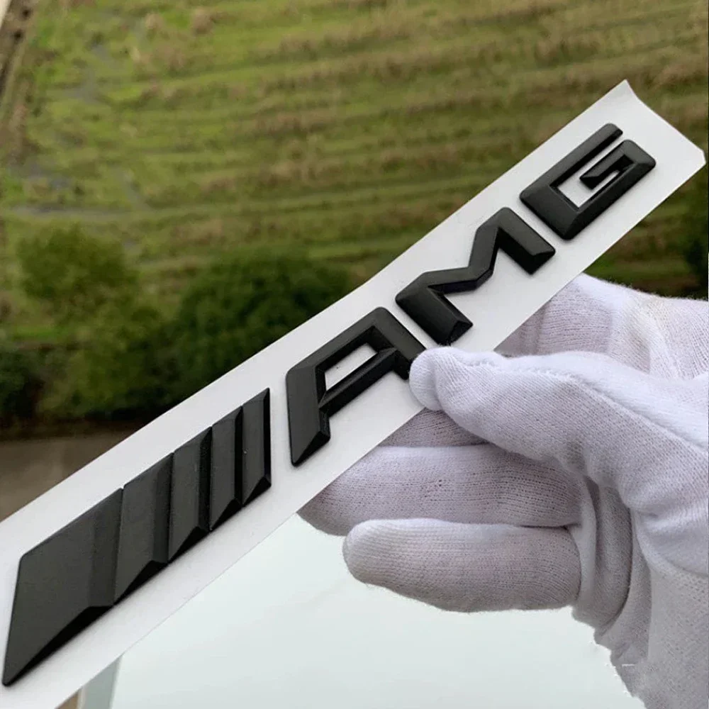 3D ABS автомобильный задний багажник наклейка с буквами для Mercedes Benz AMG A B C E G CLA C63 C63S