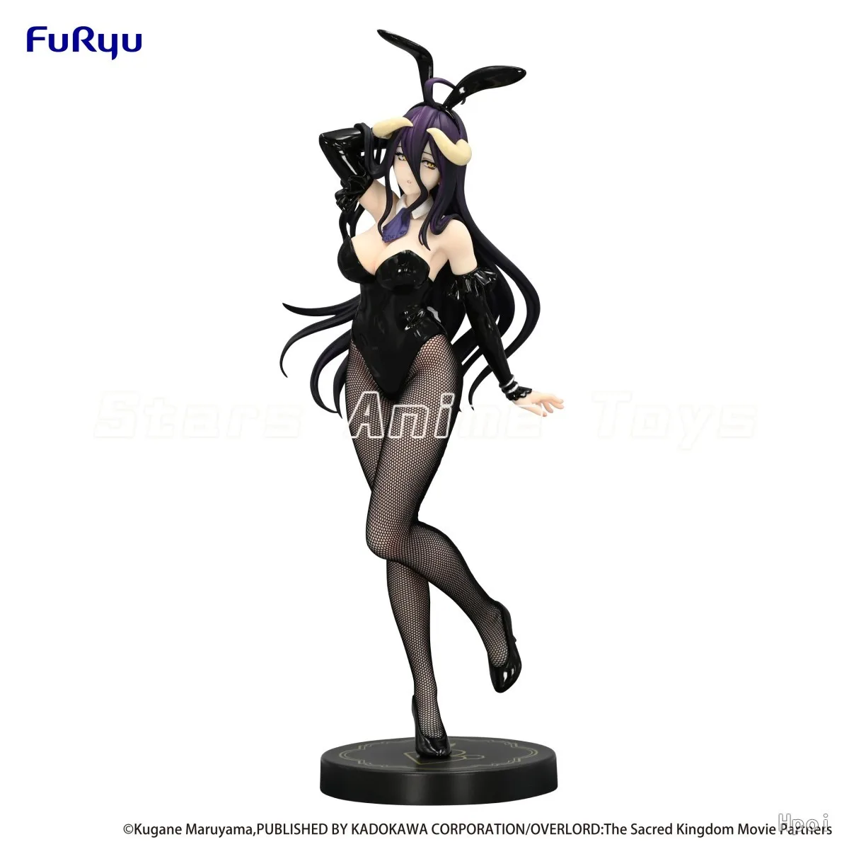 Фото Оригинальная фигурка FuRyu BiCute Bunnies Overlord Albedo Rabbit Girl Yar, черный, разные цвета, аниме, модель ручной работы, коллекция игрушек №4