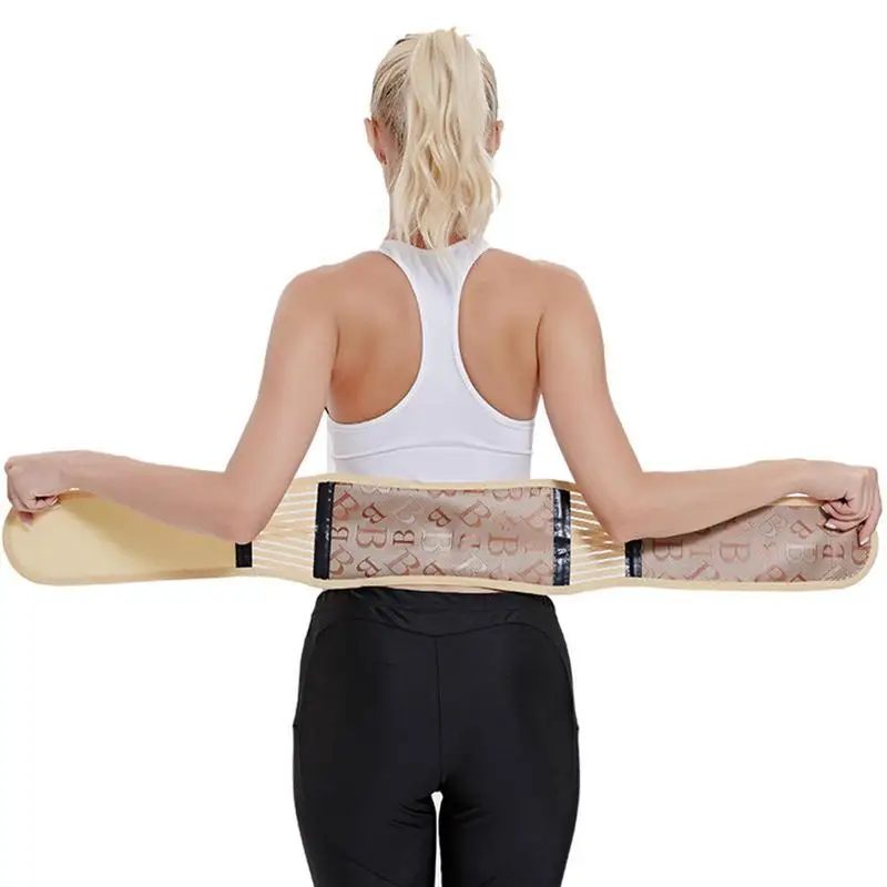 

Магнитный самонагревающийся бандаж для спины удобный нижний бандаж для спины для мужчин и женщин мужские Регулируемые поддерживающие ремн...