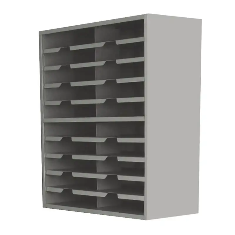 

20 Pocket Sorter Desk Bookcase Floor Student Book Bag Hanging Reading Rack Magazine Organizing Artifact Storage Shelf office