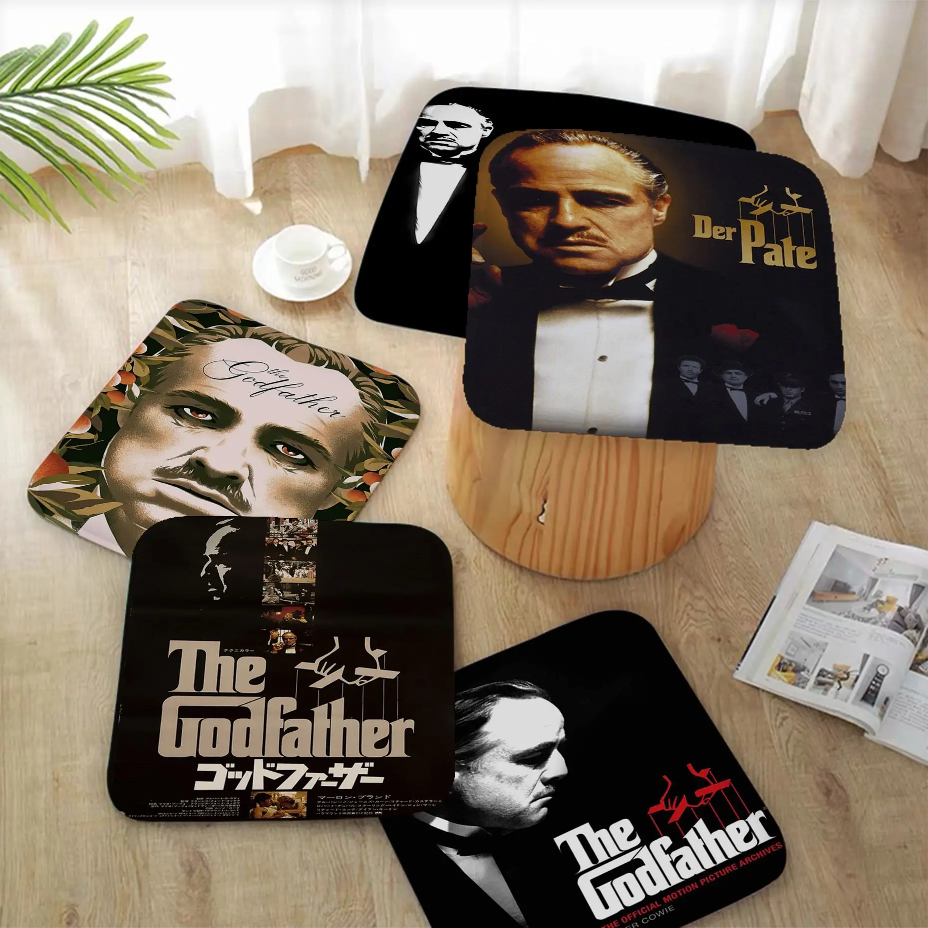 

The Godfather Cushion Mat Simplicity Multi-Color Meditation Cushion Stool Pad Dining Chair Tatami Seat Cushion Anti-Slip Stool