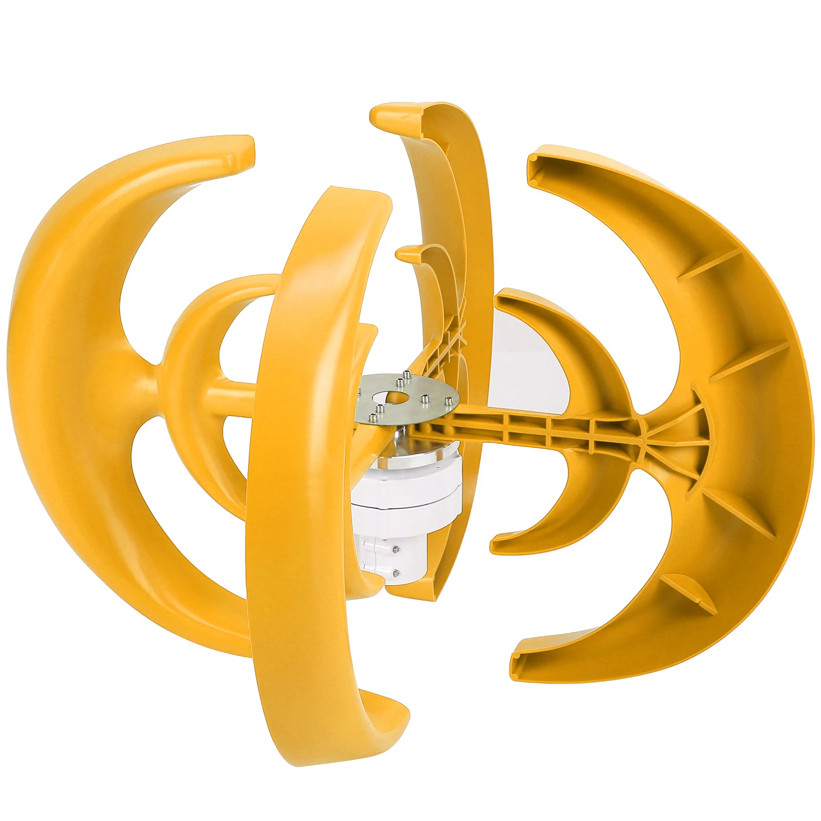 Собрание генератора энергии двойного слоя вертикальных осей фонарика лезвия