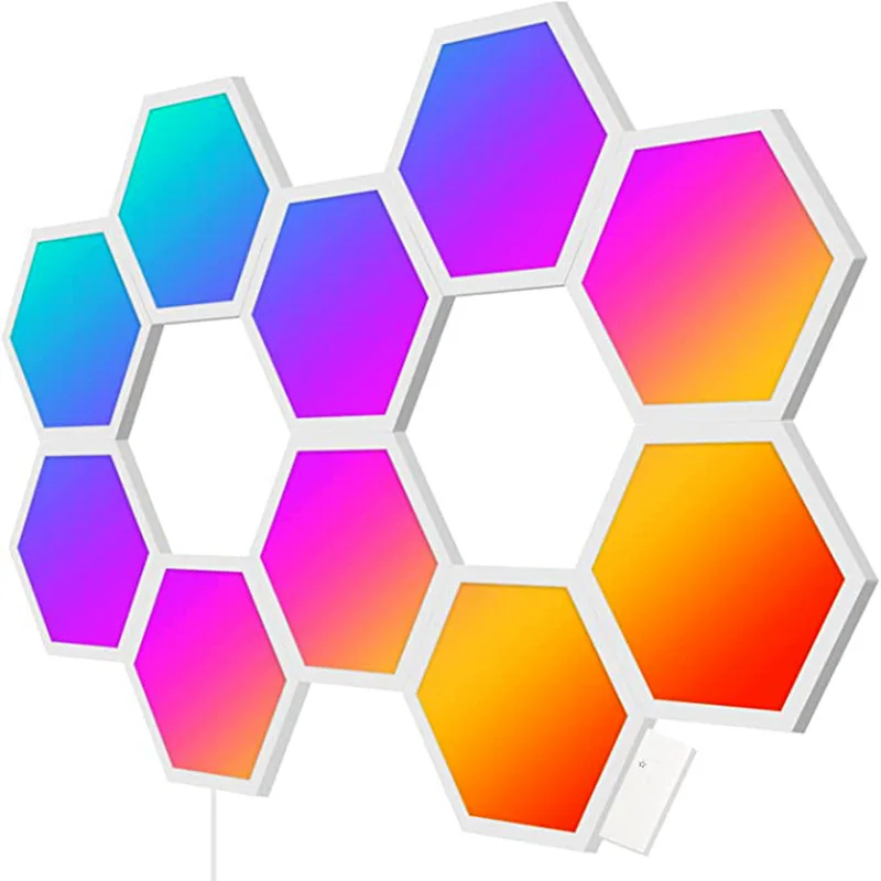 

Шестигранная необычная светильник доска «сделай сам» умное Сращивание «сделай сам» графическое граффити приложение для электронных видов...