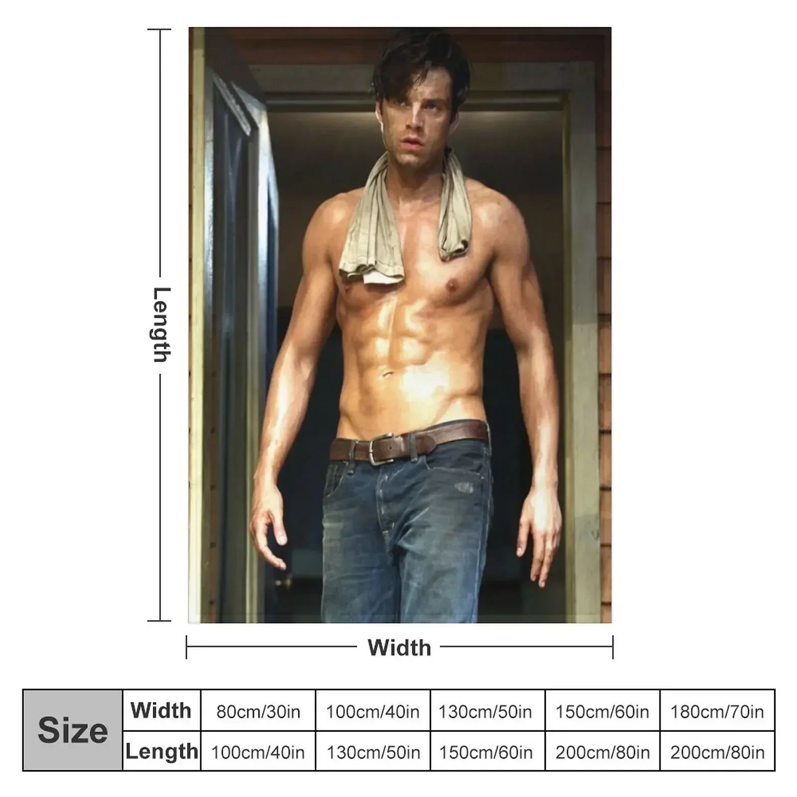 Одеяло Sebastian Stan в мягкую клетку на диван Одеяла