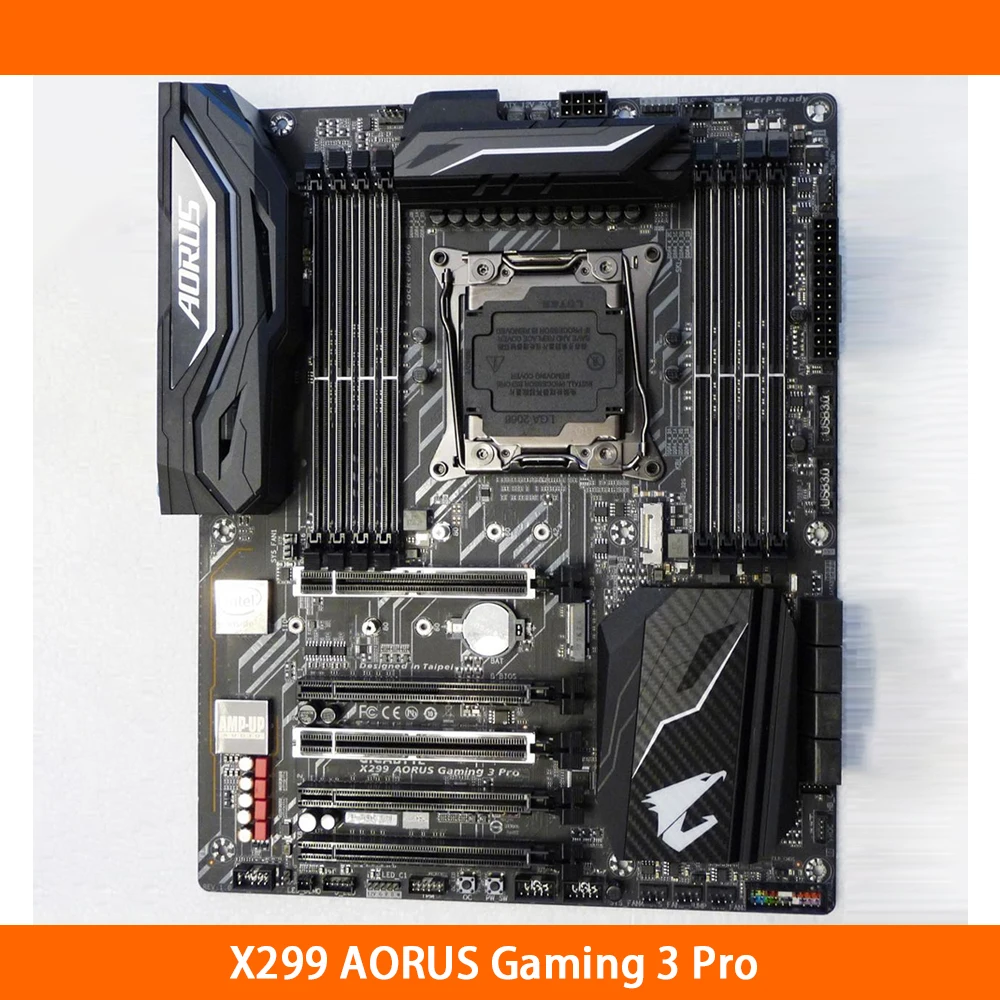 

For Gigabyte X299 AORUS Gaming 3 Pro LGA2066 Support Core X-Series Processors ATX 8*DDR4 256GB Motherboard High Quality