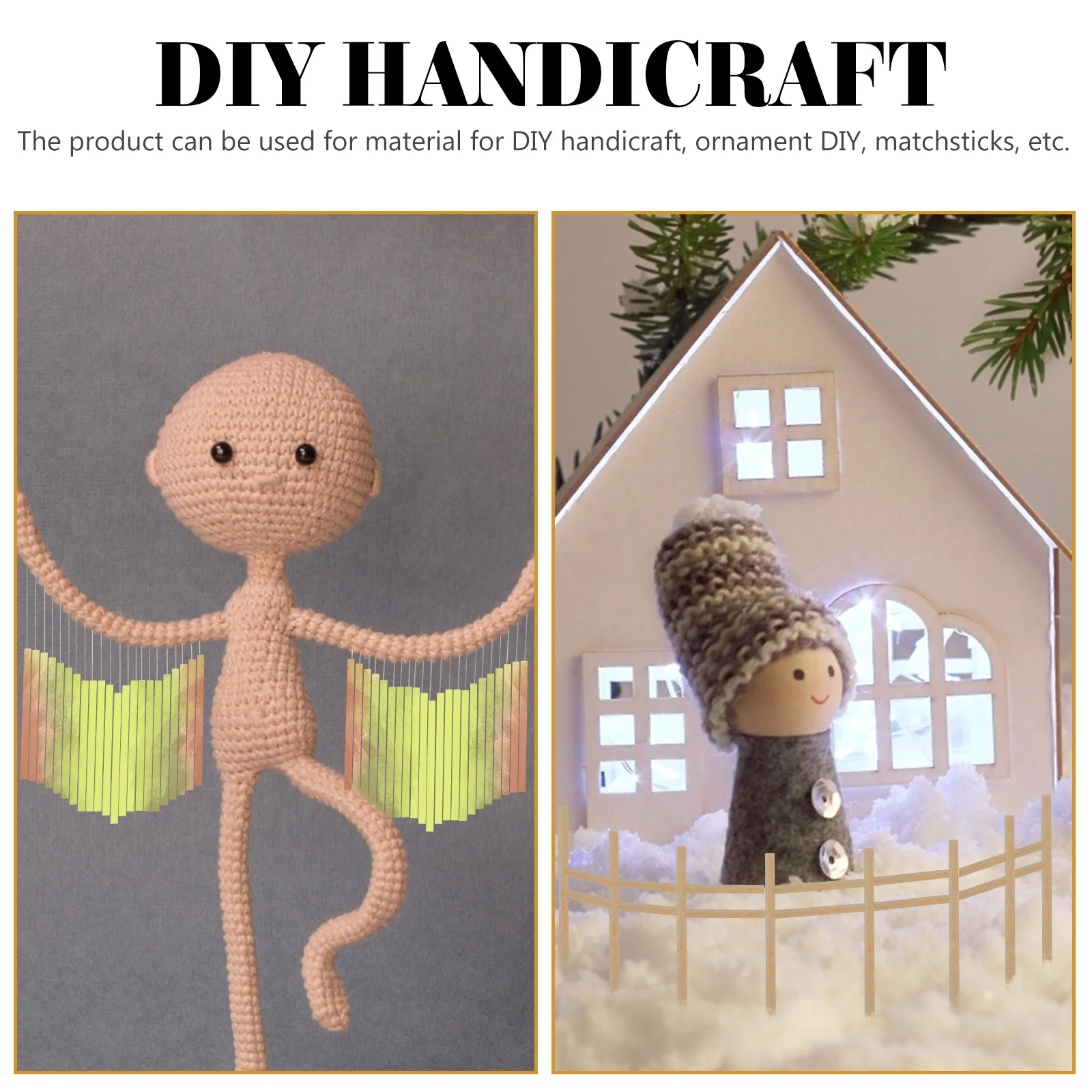 2000 шт. спички сделай сам материалы для рукоделия ремесла деревянные палочки