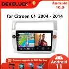 Автомагнитола 2 din на Android 10 для Citroen C4 C-Triumph C-four 2004-2014, мультимедийный видеоплеер с GPS-навигацией и RDS стерео DVD