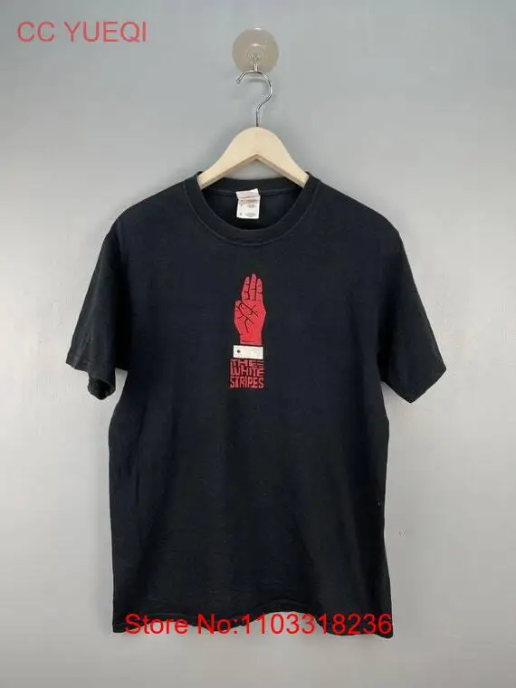 Винтажный браслет в белую полоску подарок для фанатов мужская модель футболка