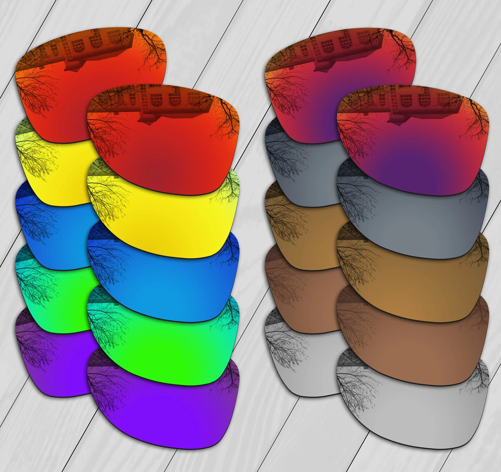 Улучшенные сменные поляризационные линзы E.O.S совместимые с солнцезащитными