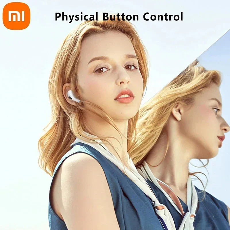 Фото Беспроводные наушники Xiaomi AP05, HIFI стереозвук, Bluetooth 5,3, спортивные наушники с микрофоном для Android, IOS, гарнитура №4
