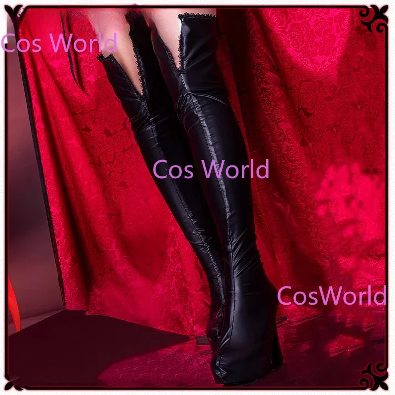 В наличии костюм для косплея Krul Tepes аниме сераф из конца костюмная обувь DokiDoki-R Owari