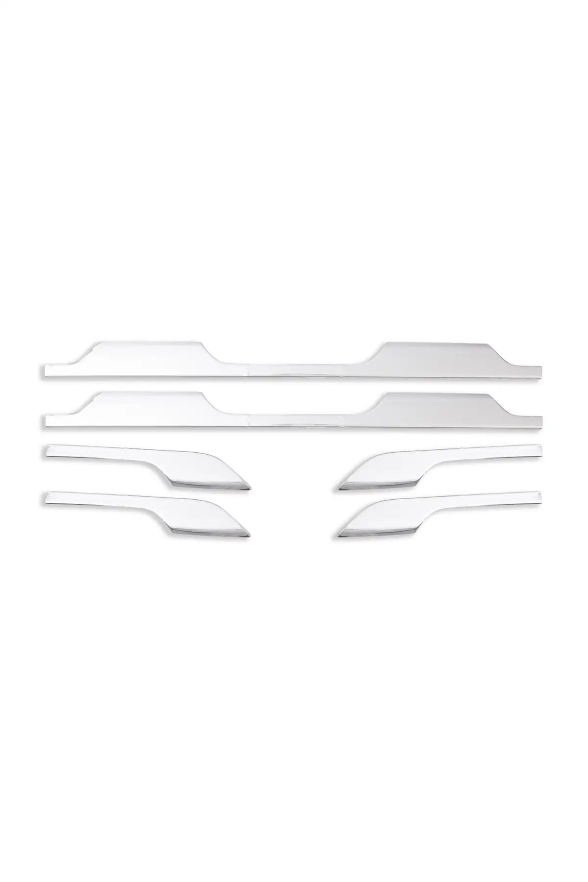 

Compatible Dacia Duster Chrome Side Door Trim After 2018 Stainless Steel