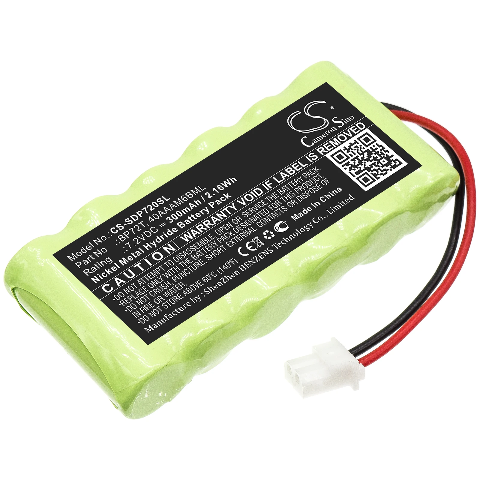 

CS 300mAh / 2.16Wh battery for Dogtra Deluxe Bird Launcher Transmitt 40AAAM6BML, BP72T, GPRHC043M018