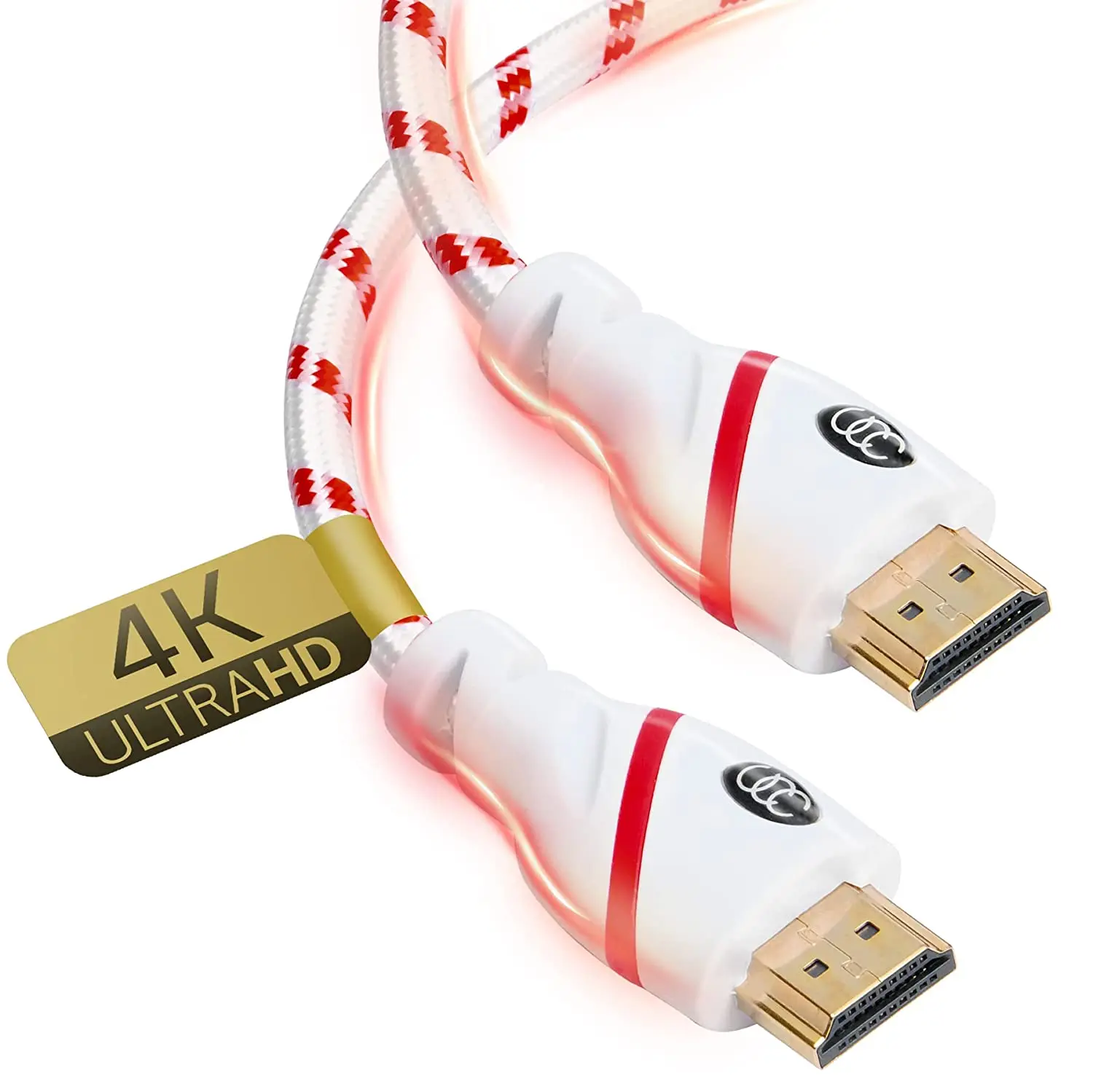 

4K Resolution High Speed HDMI Cable (2.0b) Supports Ethernet, Ultra HD, HDR Video, Bandwidth 18Gbps, Audio Return Channel.
