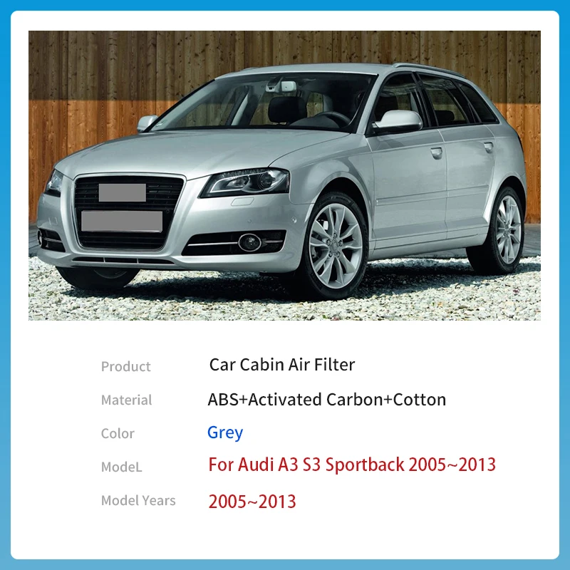 Для Audi A3 S3 Sportback 2005 ~ 2013 2006 2007 1K 1819653 Автомобильные аксессуары Встроенный салонный