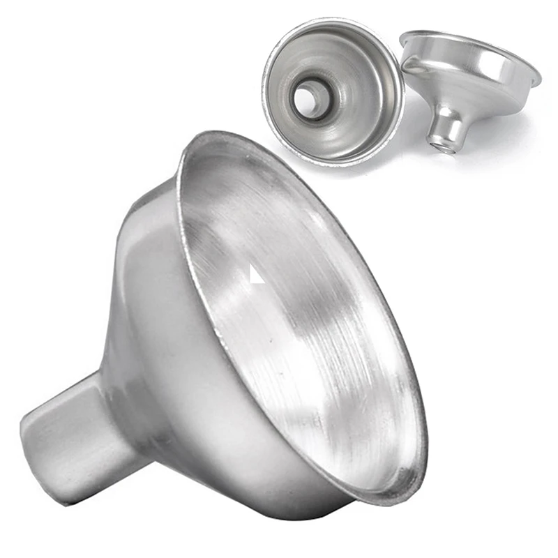 

1PC Mini Kitchen Liquid Dump Tool Stainless Steel Funnel Bar Wine Funnel Small Mouth Fill Hip Flask