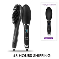 hair brush fast hair straightener comb hair electric brush comb irons auto straight hair comb