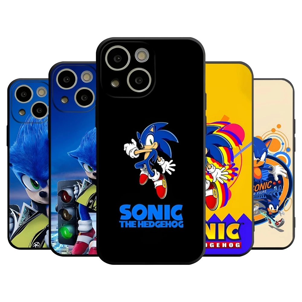 Supersonic-S-Sonic-Game Phone Case For 14 Pro Max Apple Iphone 16 15 Po 12 Mini 11 13 Xr X Xs 8 7 Plus Back Cover