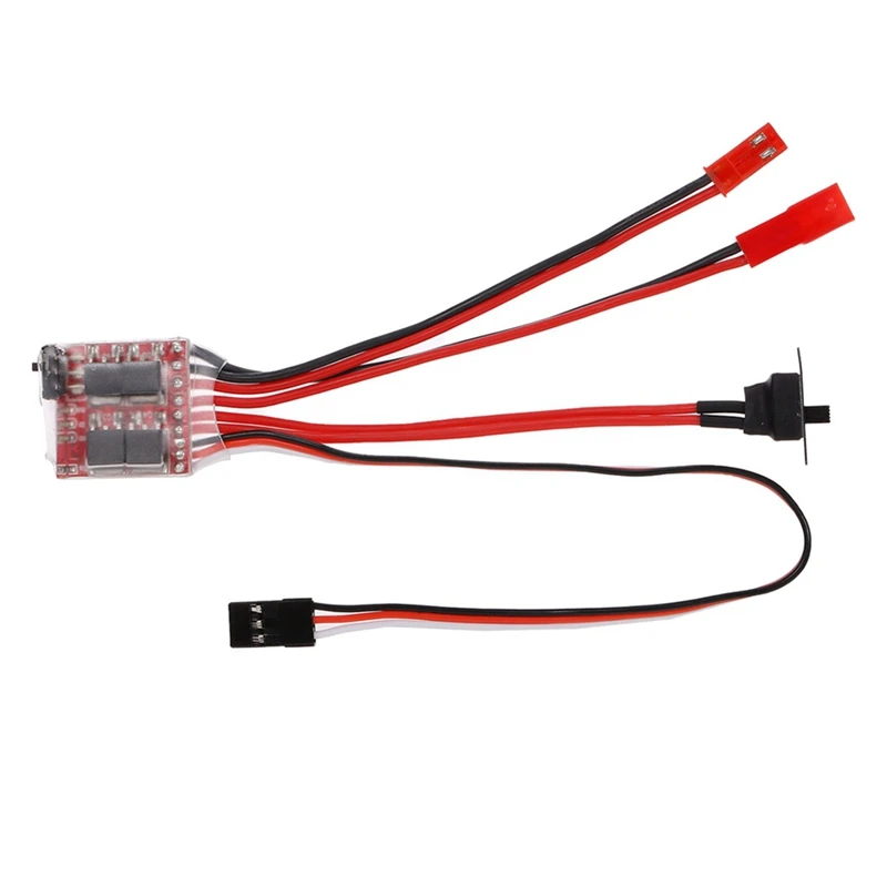 

30A 4.8-8.4V Mini Brushed Electric Speed Controller ESC Brush Motor Speed Controller For WPL C14 C24 MN D90 MN99S RC Car