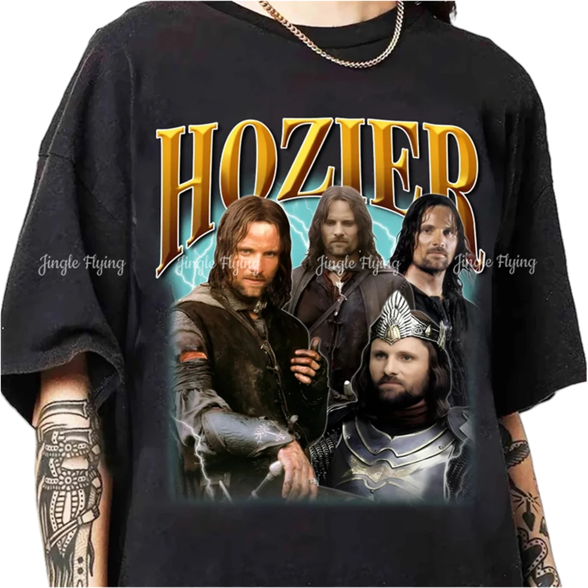 Винтажная рубашка из 100% хлопка Hozier Aragon