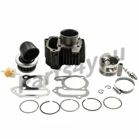 cylinder piston gasket top end kit for yamaha raptor 80 badger 80 moto 4 80 grizzly 80 22k 11311 02 00 22f 11351 01 00