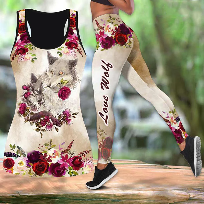 

Женские леггинсы с объемным рисунком и открытой спиной