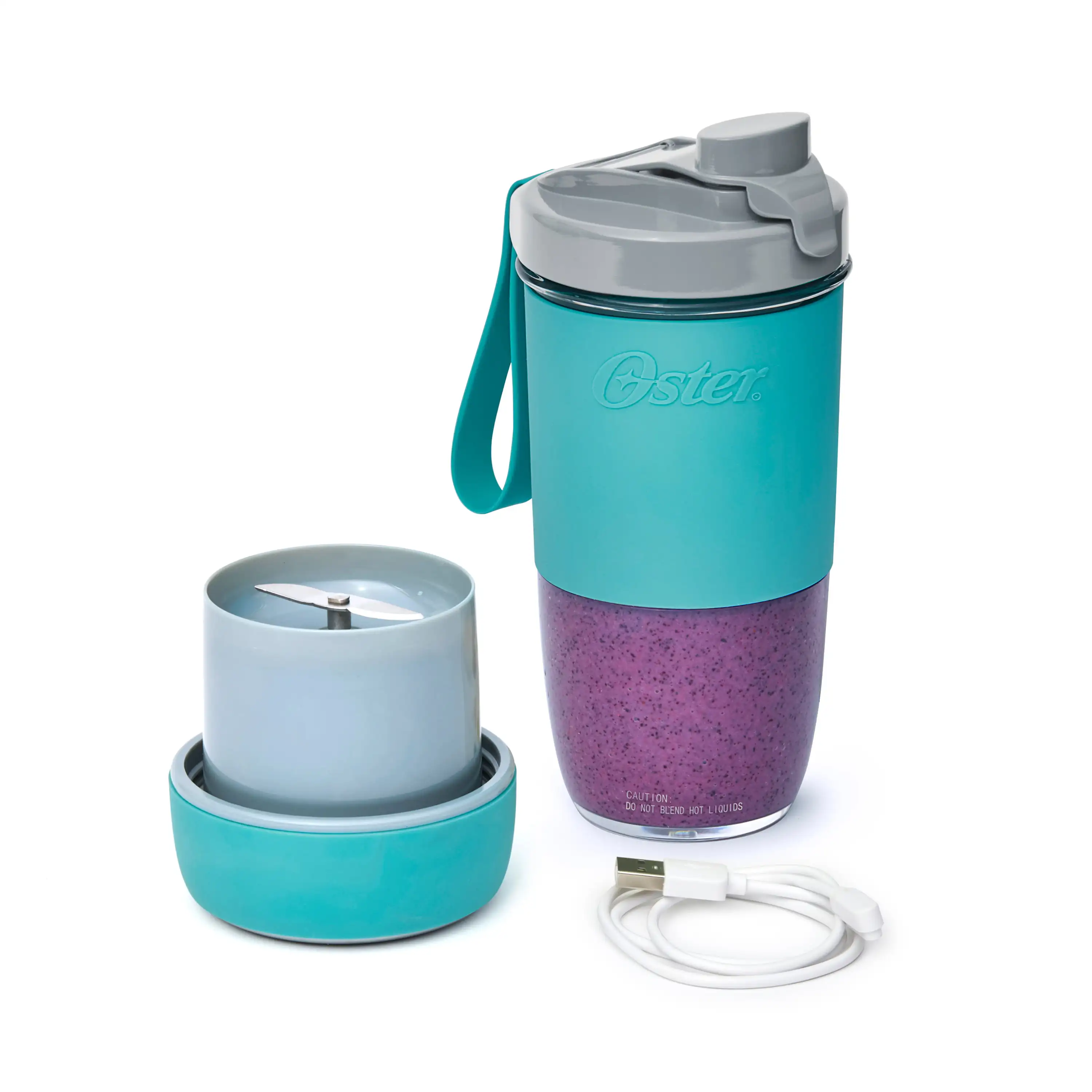 

® Blend Active Portable Blender with Drinking Lid, Teal