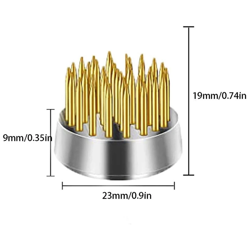 12 шт. цветочная лягушка канцканская булавочная круглый латунный держатель для
