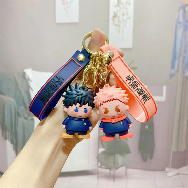 

Брелок для ключей Yuji Itadori Gojo Satoru Fushiguro Megumi аниме кугисаки нобара детские игрушки подарки