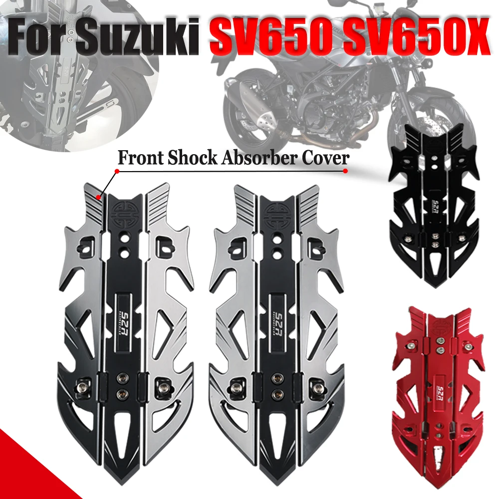 For Suzuki SV650 SV 650 SV 650X SV650X SV 650 X Motorcycle Accessories Front Fork Shock Absorber Guard Protection Decorate Cover