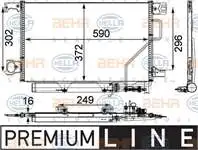 

8FC351303-411 радиатор кондиционера для 0207 cl209203 C209 C209 C209