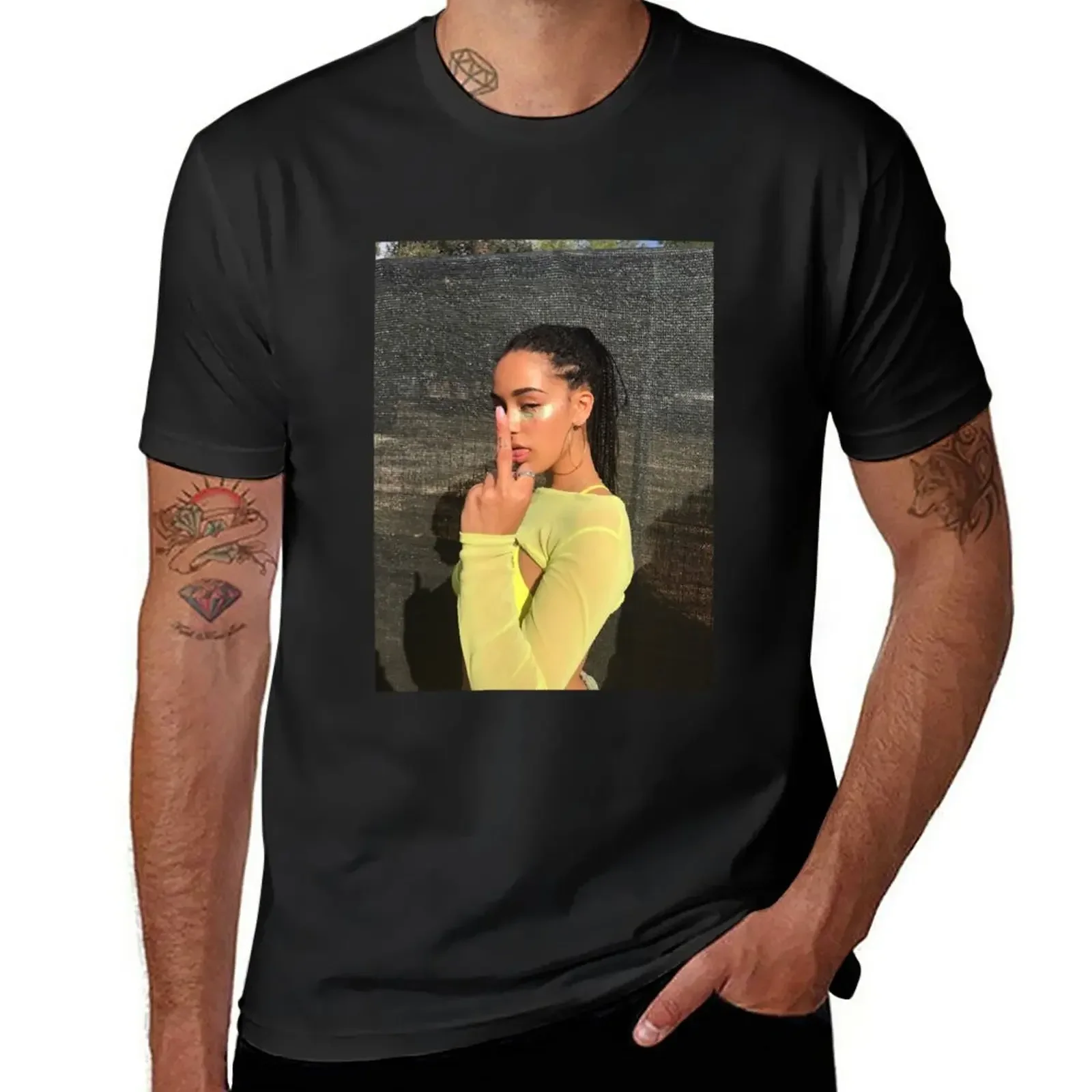 Футболка Jorja Smith графическая футболка винтажная аниме рубашка летняя одежда