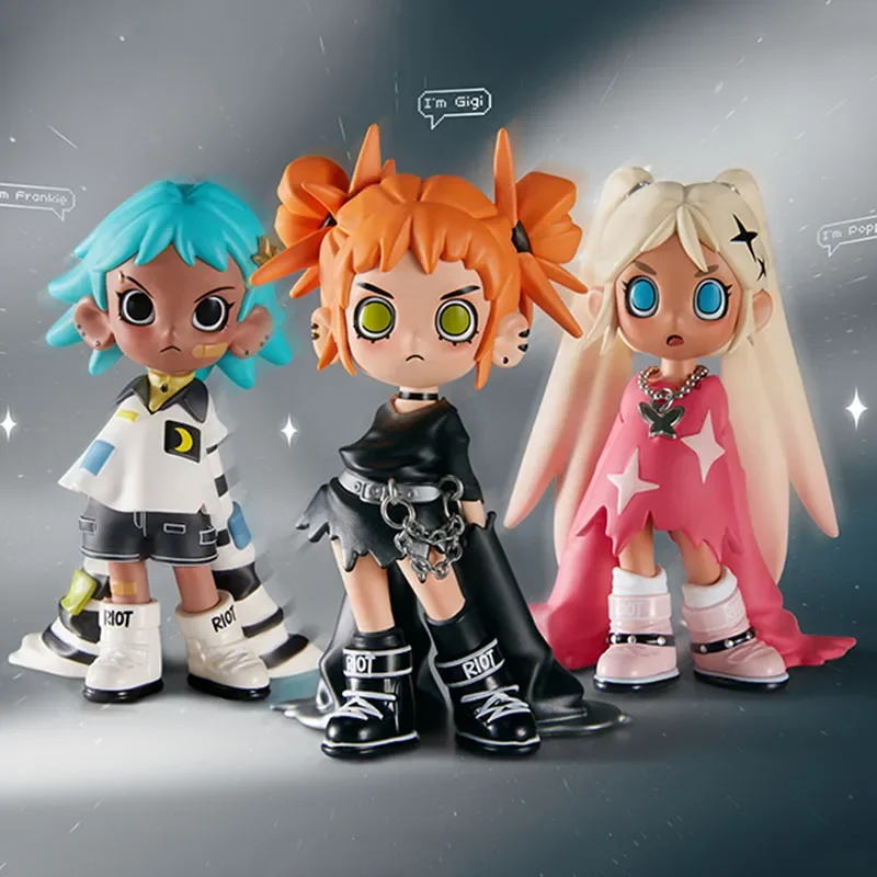 POPMART Lil Peach Riot Loading Series слепая коробка Guess Bag Mystery Box игрушки куклы милые аниме