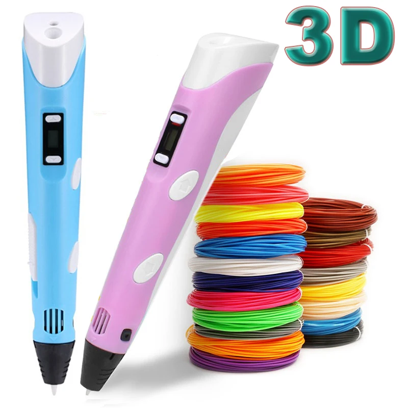 

3D Pen for Children DIY 3D Printer Pen Drawing Pen with Drawing Pens for Kids' Birthday Festive Gift DIY 3D Printing Pen for Kid