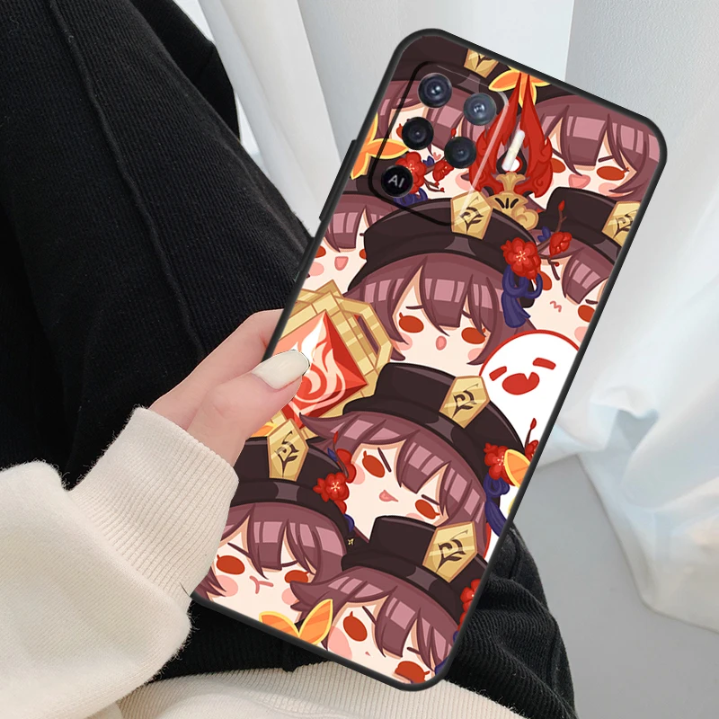 Ударная игра Genshin для OPPO Find X3 X5 Pro A5 A9 A31 A53 A15 A16 A52 A72 A83 A91 A93 A94 A54 A74 A53S