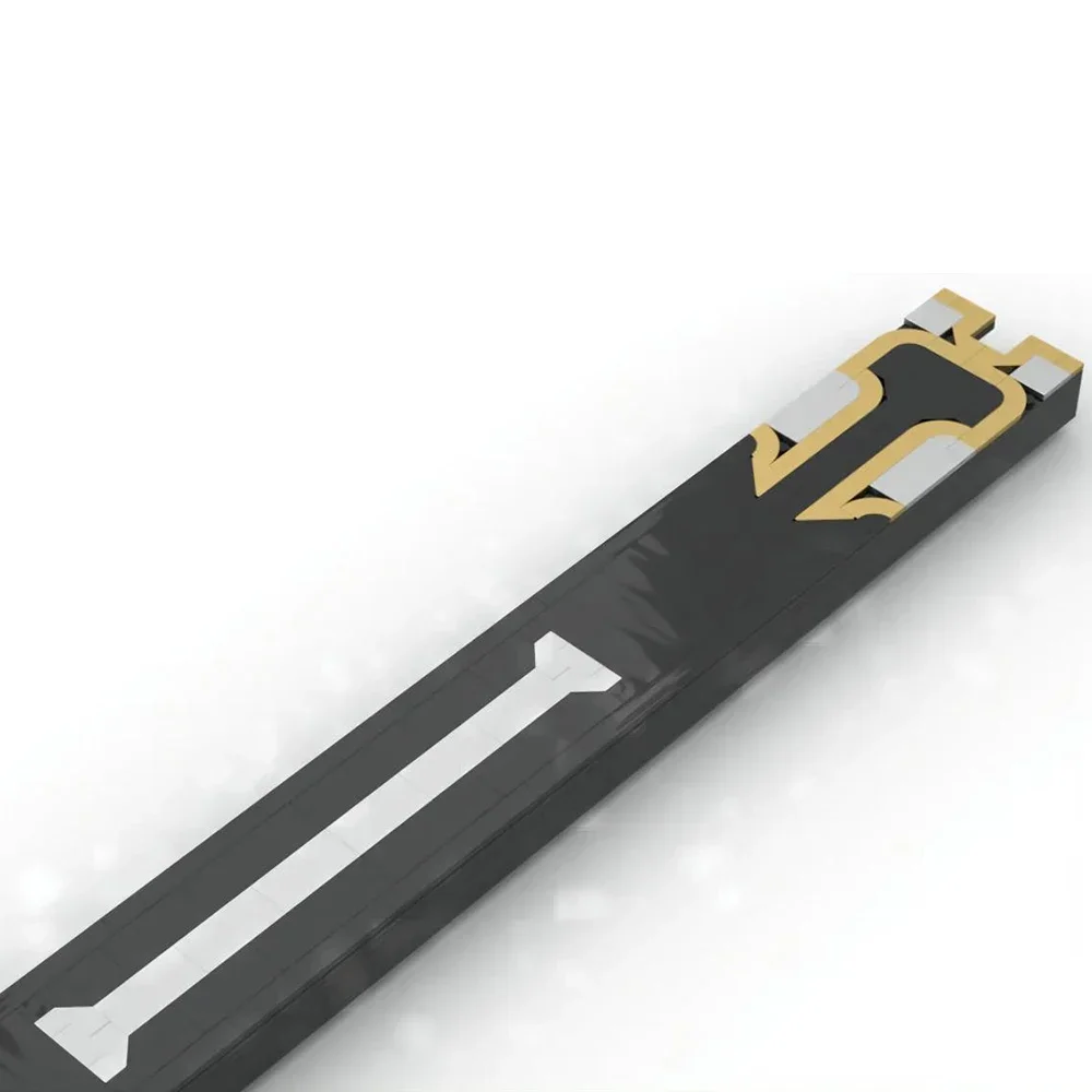 Средневековое холодное оружие рыцарский крест меч строительные блоки MOC круглый