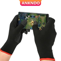 2pcs mobile game gloves for gamer sweatproof anti slip touch finger sleeve breathable enhanced sensitivity phone gaming gloves