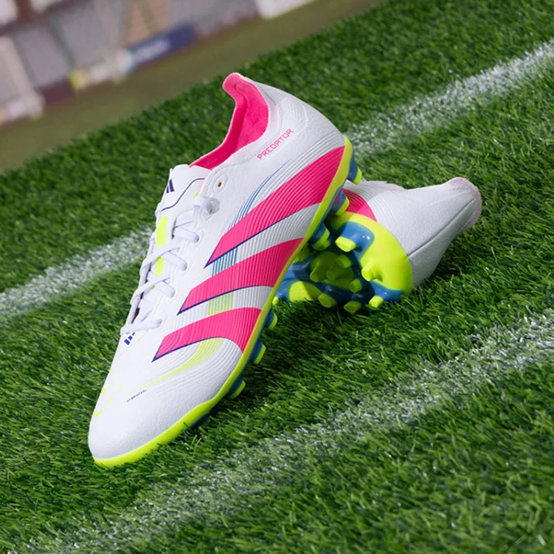 Фото Футбольные бутсы Adidas ID3836 AG Hybridfeel Upper Strikescale на шнуровке для тренировок на твердом грунте №3