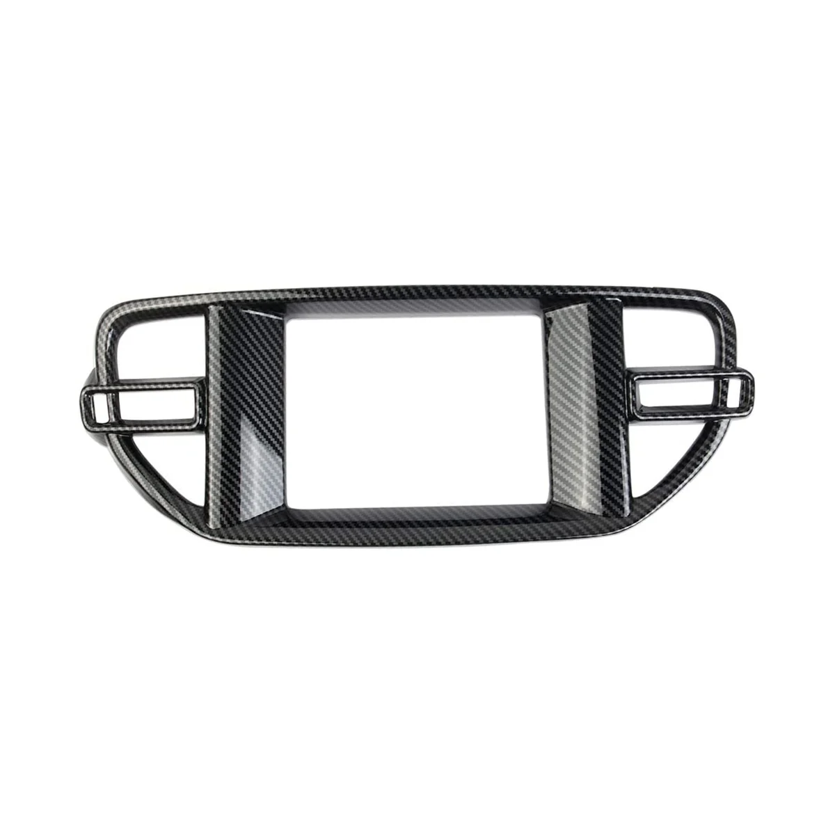 

Central Control Navigation Panel Frame Air Outlet Cover Trim for Dodge Durango 2021 2022 Accessories ABS Carbon Fiber