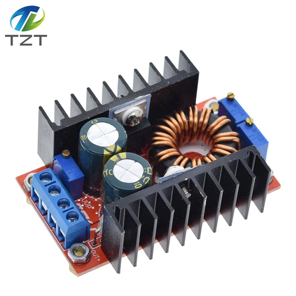 DC-DC от 9-35 до 1-35 В 80 Вт TZT понижающий модуль постоянного тока преобразователь CC CV