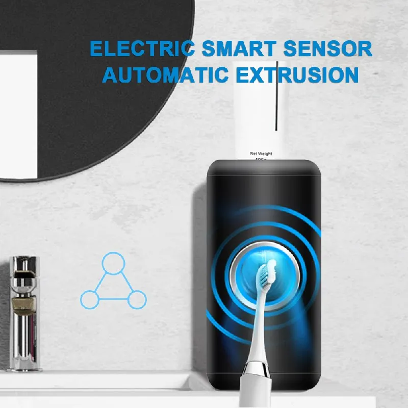 

Automatic Toothpaste Squeezer Dispenser Wall-Mounted Toothbrush Sterilizer UV Toothpaste Disinfection Home Bathroom Accessories