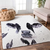 rabbit rug 3d all over printed rug non slip mat dining room living room soft bedroom carpet 06