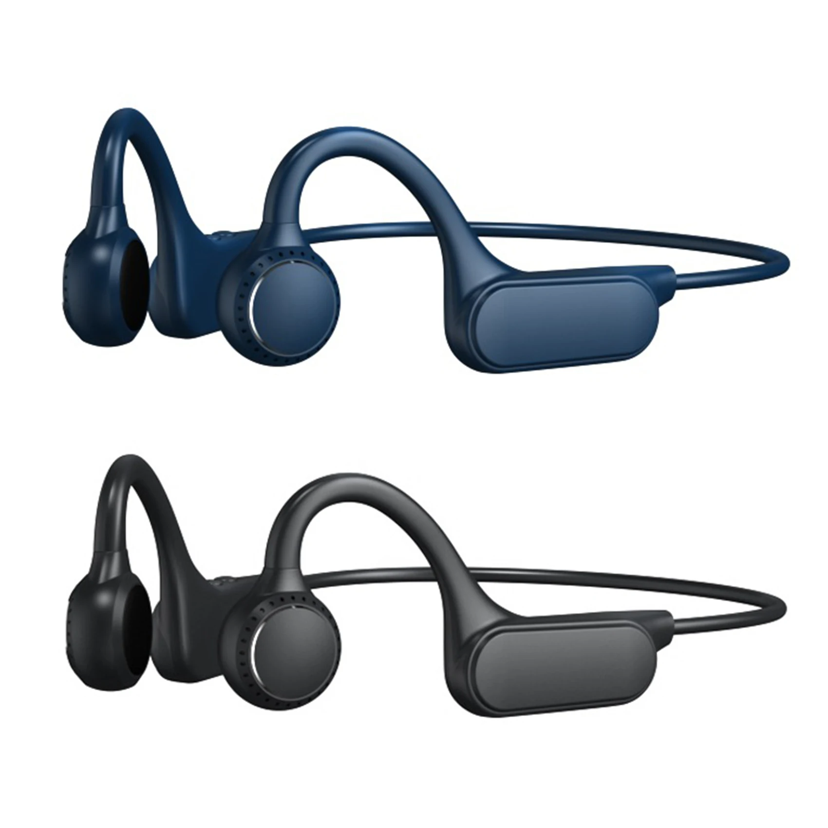 

Беспроводная Спортивная Bluetooth-гарнитура HFES с костной проводимостью, беспроводные Bluetooth-наушники с подвесными ушками, Bluetooth-наушники