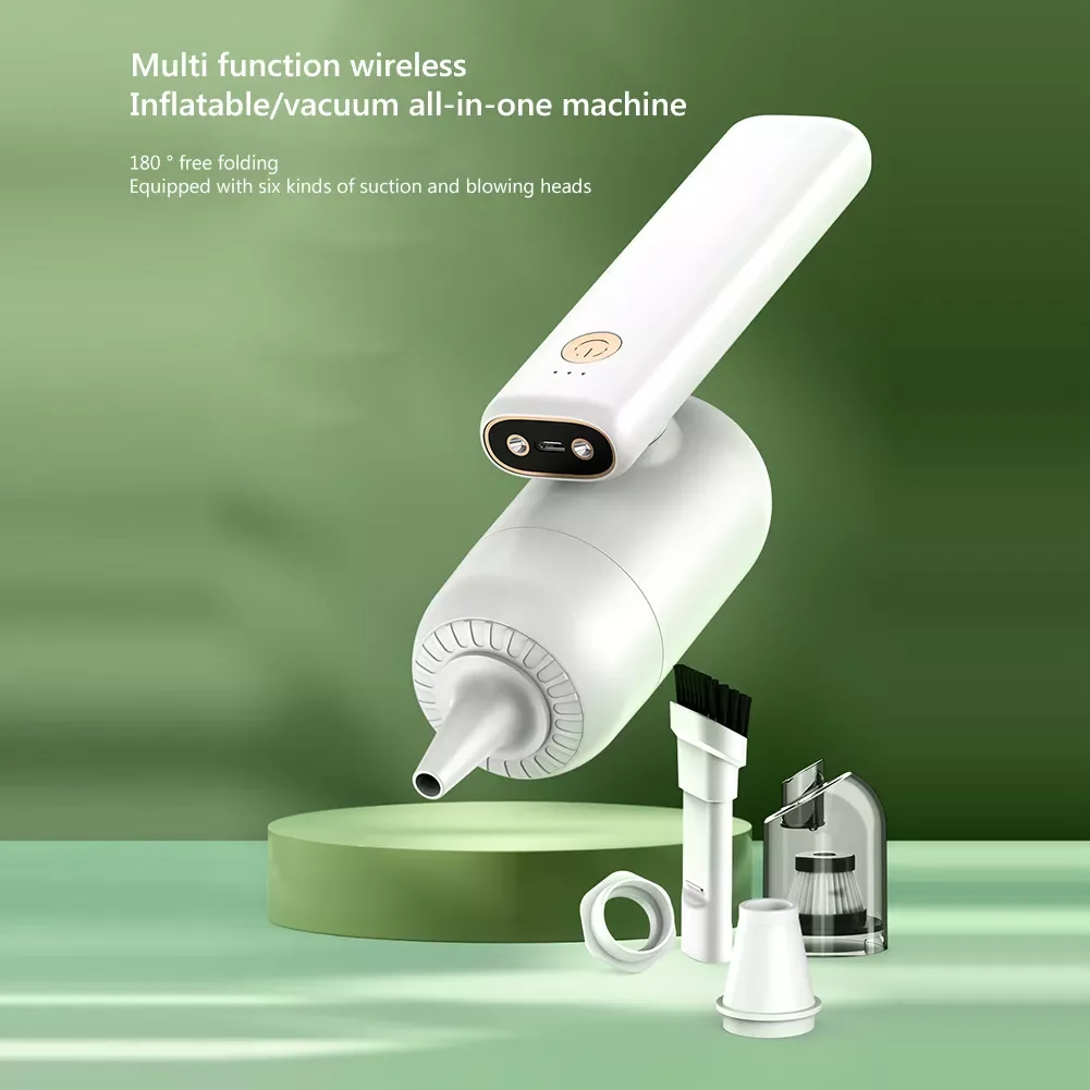 

Dust Suction Machine Handheld Multifunctional Small Vacuum Cleaner Foldable Home Appliance for Automobile Household