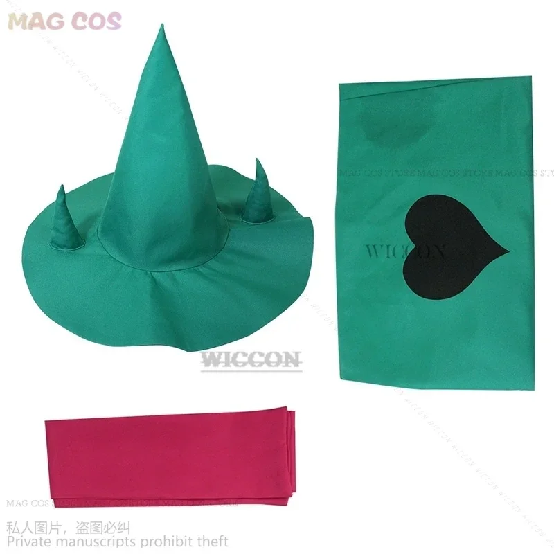 Игра Deltarune Cos Ralsei Spanton косплей фантастическая шляпа искусственная Маскировка