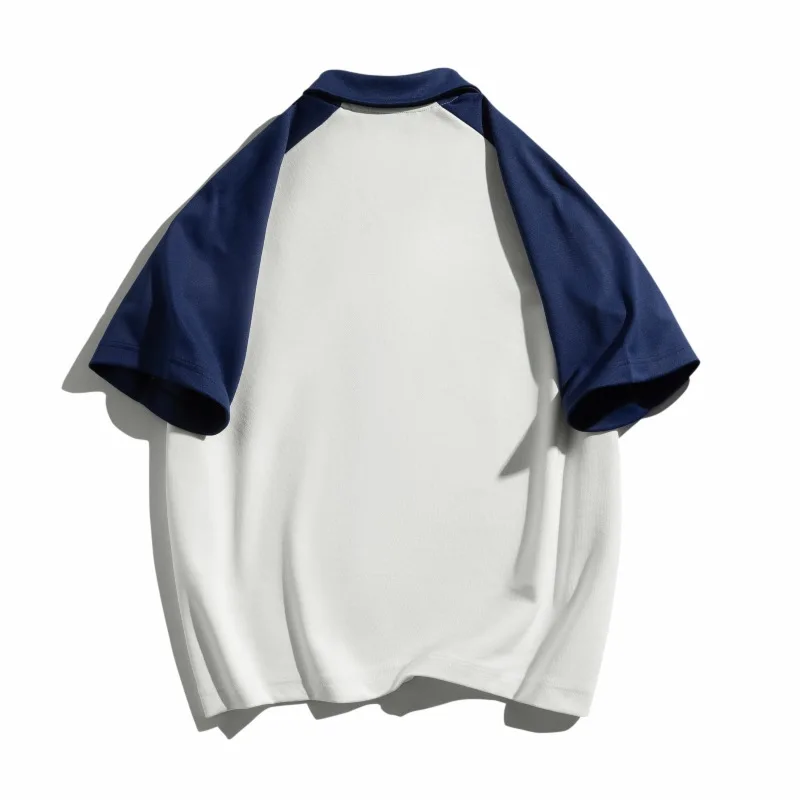 Men's Women's Golf Malbon Wear Polo Men Summer Short Sleeve Tee Classic Contrast Color Buttons Fashion Business Casual T-Shirt