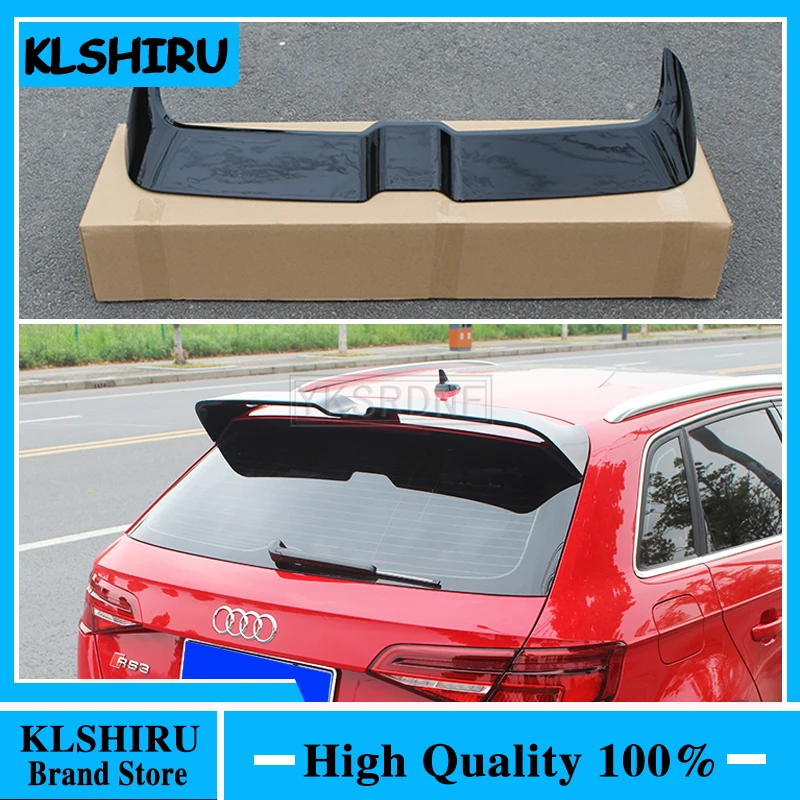 

Спортивный спойлер для Audi A3 S3, высококачественный автомобильный спойлер из АБС-пластика, аксессуары для автомобиля 2014-2019